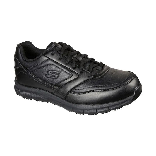 Zapatilla Antideslizante Hombre Skechers 77156-BLK