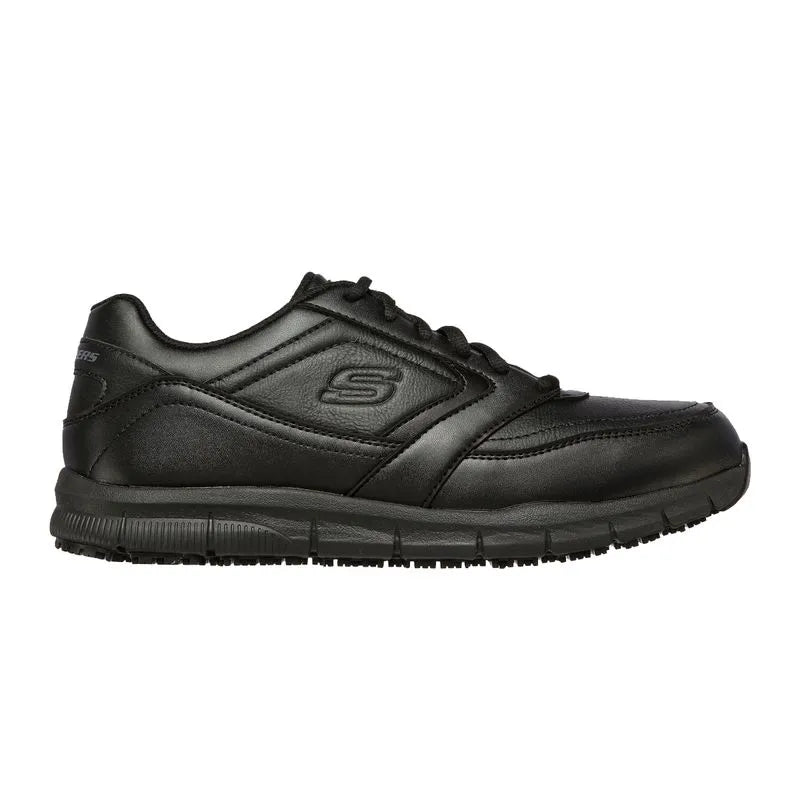 Zapatilla Antideslizante Hombre Skechers 77156-BLK