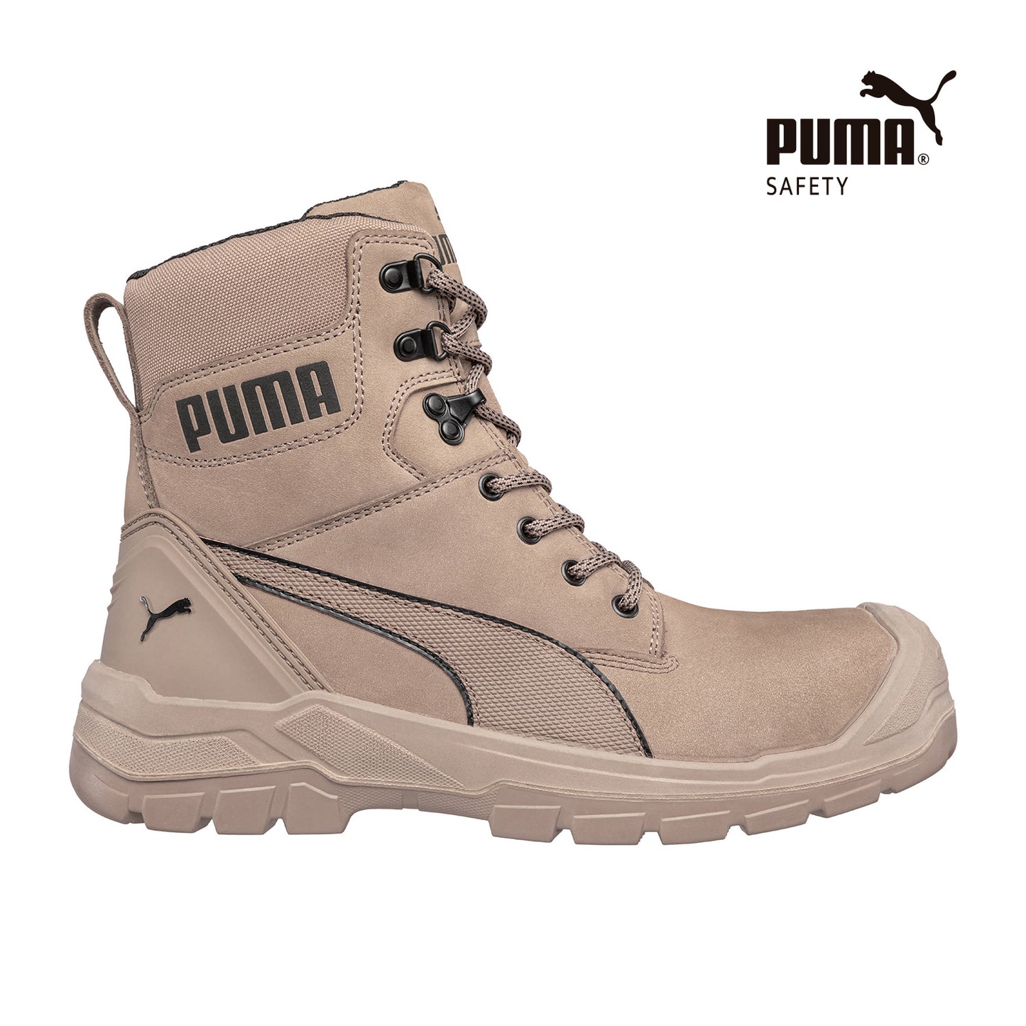 Zapatilla de Seguridad Conquest Stone Beige High PUMA